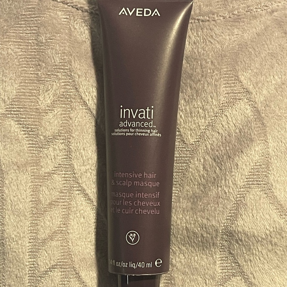 INVATI INTENSIVE HAIR SCALP MASK MASQUE REGULAR SIZE 1.4 OZ OUNCE NEW AVEDA MENS